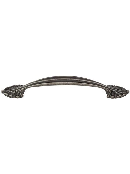 Corinthian Cabinet Pull - 6 inch Center-to-Center in Corinthian Silver.